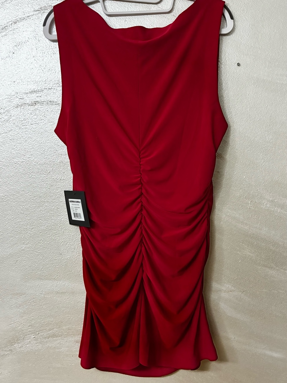 Norma Kamali mini red dress - Picture 4 of 4